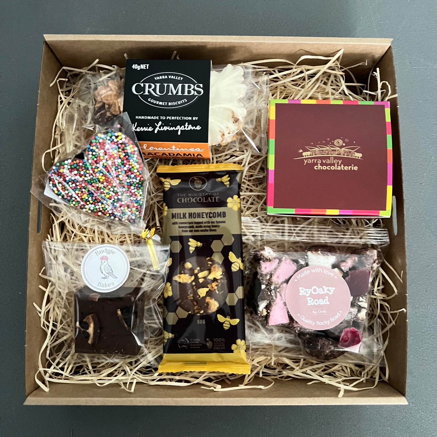 Chocolate - just a little bit!