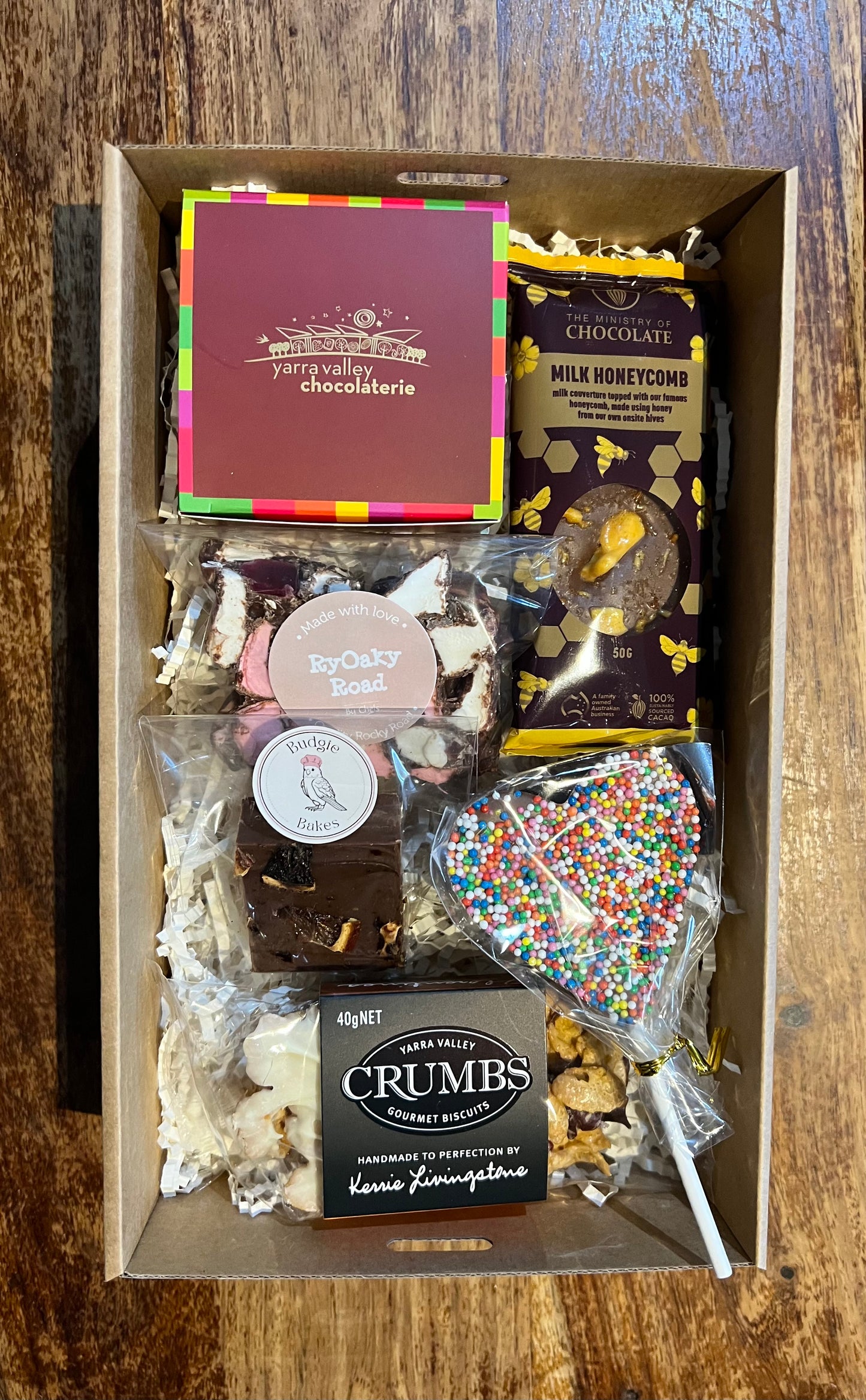 Chocolate - just a little bit!