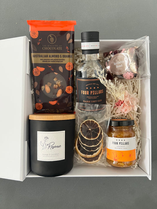 Gin : Choc : Orange : Cinnamon (Gluten Free) $99