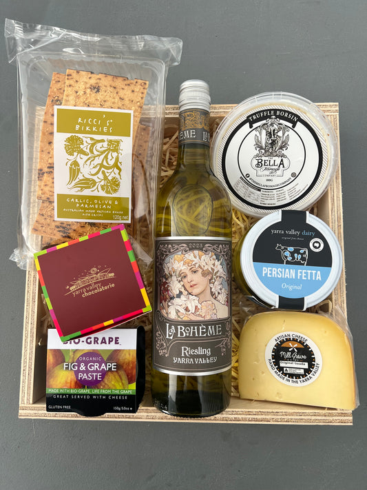 Riesling + Cheese $95