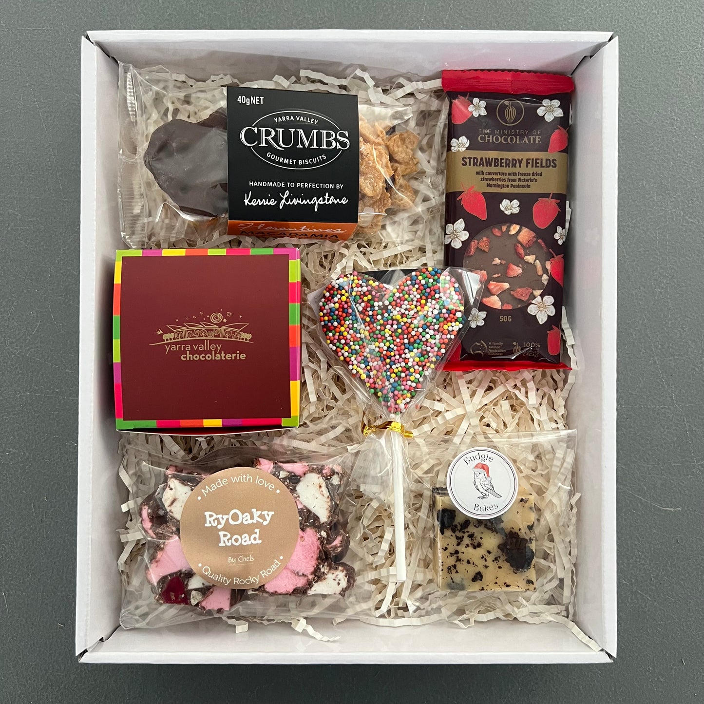 Chocolate - just a little bit!