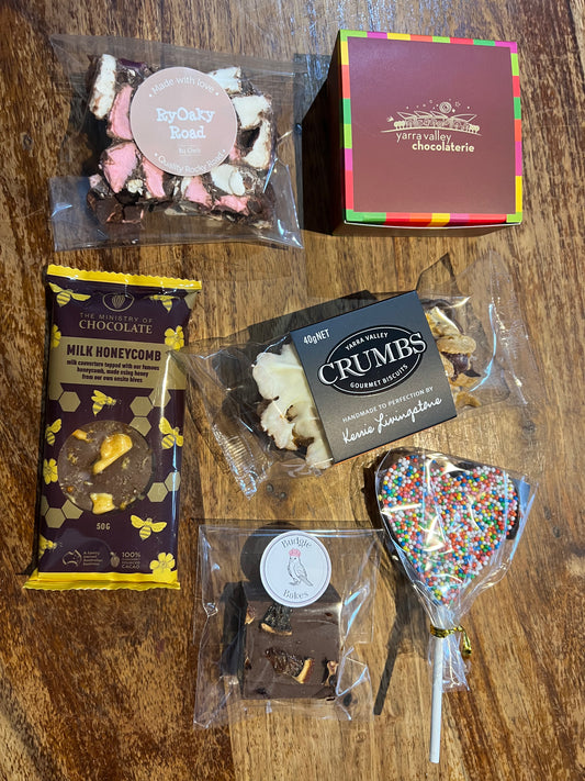 Chocolate - just a little bit!