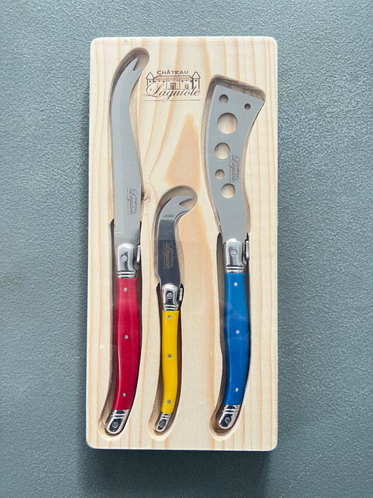 Additional ‘Laguiole Cheese/Charcuterie Knives (set of 3)